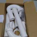 Bathroom Sink Drain Kit,for Most 1-1/4 Bathroom & Kitchen Sink Drain Repair,1-1/4 P Trap or S Trap Sink Plumbing Kit, Sink Pipe Replacement Parts