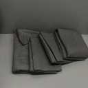 Under Bed Storage Bins - Pack Of 4 Under The Bed Storage Containers For Clothes, Blankets, Winter Clothing, & Shoes - Underbed Storage Containers With Handles, Dual Zippers, & Clear Top (Gray)