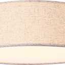 Bedroom Ceiling Light fixtures，Flush Mount Lighting, 19.7-inch