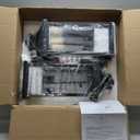 20" Large Outdoor Light Fixtures 3-Light 2 Pack, Black Outside Modern Porch Lights for House, Exterior Wall Sconce Lanterns Wall Mounted Waterproof Outdoor Coach Lamps for Garage E12