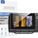 Premium Tempered Glass Screen Protector designed for Humminbird Helix 8 Fish Finder G3N/G4N 8 Inch Touchscreen Accessories 9H Anti Scratch (HD Clear)