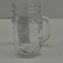 Mason Glass Drinking Jars with Handle 16 oz.