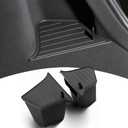 FITEV Trunk Storage Bin for Tesla Model Y Juniper Rear Trunk Organizer Corner Storage Trunk Side Storage Packets for Tesla Model Y 5 Seater 2 tpe buckets with lids (new model 2025 2026 y Juniper)