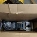 DEWALT Drum Fan High-Velocity Industrial, Drum, Floor, Barn, Warehouse Fan, Heavy Duty Air Mover with Adjustable Tilt & Large Wheel, 24", Yellow DXF2490