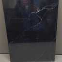 Dry Erase Board for Wall, 24'' x 18'' Decorative Magnetic Magent Board, White Board, Display Board for Home Office Decor - Black Marble