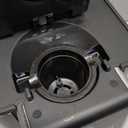 KIDISLE Hot & Iced Coffee Maker with Bold Setting, Single Serve Coffee Maker for K Cup and Grounds, 6-14 Oz Brew Sizes, 50 Oz Removable Water Tank, One Cup Coffee Machine with Reusable Filter, Grey