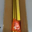 GRETJOB Adjustable Tabletop Easel Stand, 29" Picture Easels for Display Metal Picture Frame Holder Stand Table for Art, Photo (Gold)