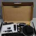 SIBORIE F998 Podcast Equipment Bundle for Tiktok and YouTube Vlog,Sound Board with Audio Interface,Condenser Karaoke Microphone,Streaming Podcast Starter Kit DJ Audio Mixer (F998+BM800 MIC)