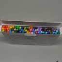 Tebik 80 Pack Planner Colored Pens, 72 Colors Drawing Pens with 8 Stencils, Fineliners for Journal Planner Note Calendar Writing Coloring, Drawing & Detailing School Office Art Supplies