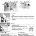 Fluidmaster 8202P8 Flush 'n Sparkle Automatic Toilet Bowl Cleaning System Refills, BioBalance Septic 2-Pack