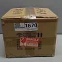 Walnut Finish Flush Mount Ceiling Light,Hallway Lighting Fixture with Metal Lampshade,Mid Century Semi Flush Mount Ceiling Lamp for Hallway Entryway and Office (Wood)