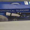 Koolpte Telescope 80mm Aperture 600mm - Astronomical Portable Refracting Telescope Fully Multi-Coated High Transmission Coatings AZ Mount with Tripod Phone Adapter, Wireless Control, Carrying Bag.