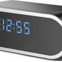 ASWNS 4K HD Wireless WiFi Security Camera, Nanny Cam for Home, Indoor Camera with Clock with App Control, AI Motion Detection, Loop Recording, Night Vision, Local & Cloud Storage, Easy to Use