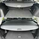 Marretoo for 2022 2023 2024 2025 2026 Jeep Grand Cherokee Cargo Cover Accessories (2 Row WL) 4XE Cargo Trunk Cover Factory Style Black Retractable Trunk Security Shield Shade