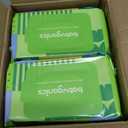 Babyganics Baby Wipes, Unscented Diaper Wipes, 5 packs