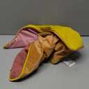 MONDAY MOOSE Decorative Throw Pillow Covers Cushion Cases, Set of 2 Soft Velvet Modern Double-Sided Designs, Mix and Match for Home Decor, Pillow Inserts Not Included (22x22 inch, Yellow/Pink)