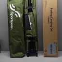 Sportneer Camping Cot, 78.3"x28.7"x14.6" Portable Folding Bed for Adults with Storage Bag, Support 330 LBS, Compact for Outdoor Camping, Travel, Home Guest Room (Army Green)