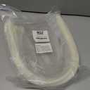 Bolt Dropper 24" White Zip Cable Ties (50 Pack), 175lbs Tensile Strength - Heavy Duty, Self-Locking Premium Nylon Wire for Indoor and Outdoor (White)