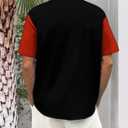 Deer Lady Mens Christmas Shirts Short Sleeve Button Down Shirts Funny Xmas Santa Hawaiian Shirt (XXL)