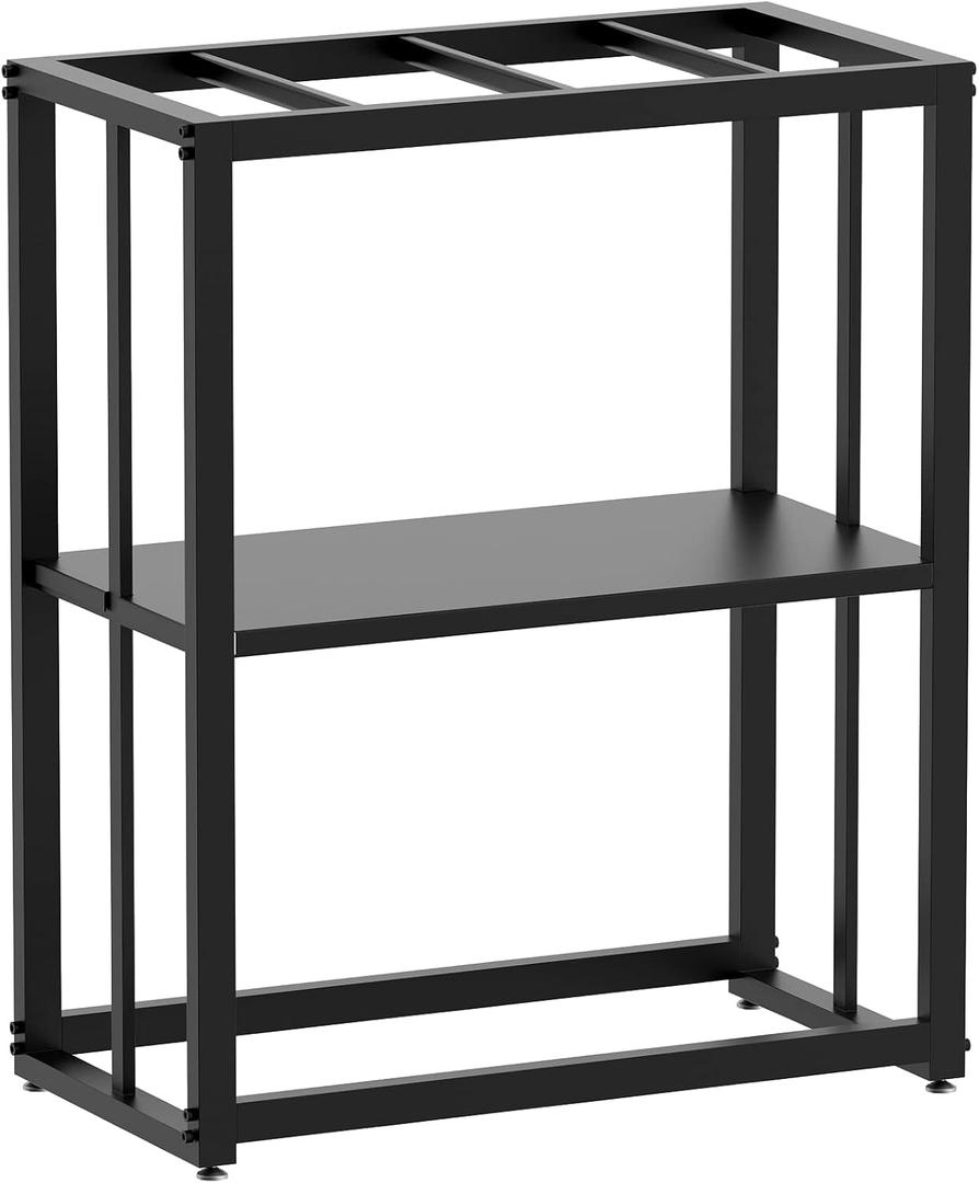 Likeem Fish Tank Stand Metal Aquarium Stand 20 Gallon Aquarium Turtle Tank 24.8" x 9.25" x 30.1"