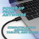 Super Long <10 FEET> Nylon-Braided USB to 8pin Lightning Charging Cable  Charge Cord Compatible with iPhone 5-14, Airpods 1,2,3, Pro1,2, Airpods Max w/Quality Aluminum Connectors (Black)