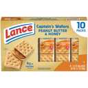 Lance Peanut Butter and Honey, 10 Count 1.37 Oz (EXP 10/03/26)