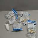 SharkBite 3/4 Inch CTS x 3/4 Inch PVC Transition Coupling, Push to Connect Brass Plumbing Fitting, PEX Pipe, Copper, CPVC, PE-RT, HDPE, UIP4016A 6 Packs