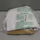 Seenus Textured White Fabric Table Cloth Rectangle Spill Proof & Washable Faux Linen Tablecloth for 6 Ft Rectangular Table Reusable for Dining Wedding Banquet 60 x 84 Inch