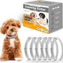 Nodfens Calming Collar for Dogs, Adjustable Dog Pheromones Calming Diffuser, Pet Stop Peeing and Anxiety Relief, 6PCS 60 Day Long-Term Effect