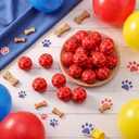 24 Pack Dog Paw Pool Party Favors 2 Inch Water Balls for Pool Paw Print Absorbent Water Ball Toys for Kids Outdoor Game Activities