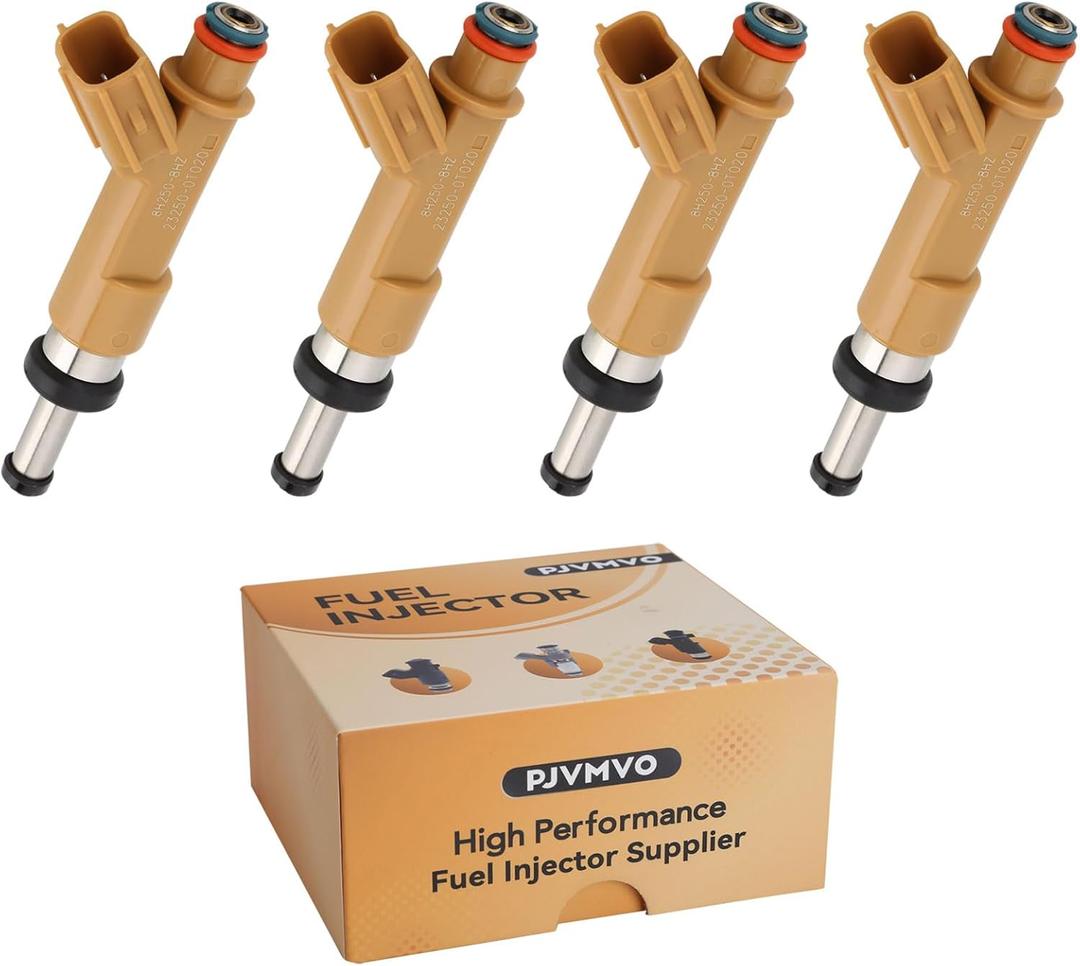 2009-2018 Corolla 1.8 Fuel Injectors, Compatible with/Toyota 2ZR-Motor 1.8L Matrix 2009-2013, |Set of 4| |OE#23250-0T020|