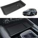 Muslogy Center Console Front Organizer Compatible with Mazda CX5 CX-5 Accessories 2022-2025 Tray Storage Coin Holder Gear Shifter Front Storage Inserts Organizer Armrest Box Secondary Accessories