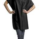 Diane Shampoo Cape, 36X54, Black, Pack of 2