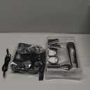 Ufree Beard Trimmer for Men, Waterproof Electric Razor for Nose, Body, Face & Mustache, Cordless Hair Clippers Shavers Grooming Kit, Gifts for Men Husband Father (Silver)