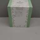 Bosmarlin Ceramic Travel Coffee Mug with Handle and Lid, 18 oz, Portable Coffee Cup for Car Cup Holder, Microwave and Dishwasher Safe, Reactive Glaze (Peacock Blue)