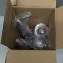 SUREHOME Plastic Champagne Flutes 40 Pack Disposable Champagne Glasses 5oz Clear Plastic Mimosa Glasses Wedding Cocktail Cups Bulk for New Years Eve Party Supplies 2025 Engagement Birthday Decorations