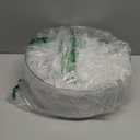 BINO Plastic Round Turntable Organizer with 5 Compartments - Clear | Spinning Divided Turntable Container | Rotating Organizer Storage for Bottle Condiments Fridge Kitchen Counter Pantry Bathroom