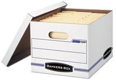 Fellowes 5 Ct, File Storage Box, Ltr/Lgl, Ctn12