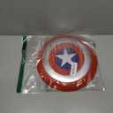 12 Inch Captain Round Shield,Superhero Shield Prop Role Play Toy,Halloween Cosplay Shield for Birthday Gift,Party Decoration