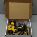 Tire Inflator Compatible with Dewalt 20V Max Battery, 160 PSI Cordless Air Compressor With 12V DC Car Adapter,LCD Digital Pressure Gauge for Car, Bike, Sport Ball (No Battery)