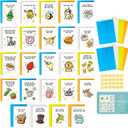 2 x T MARIE 24 Funny Happy New Year Cards Set With Colorful Envelopes and Gold Stickers - Assorted 2025-2026 Greeting Cards Set with Humorous Puns and Messages Inside - Bulk Winter Holiday Notecards