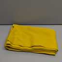 Yellow Valance Curtain Toppers 14 inches Long Kitchen Window Curtains Living Room Darkening Rod Pocket Triple Weave Bathroom Window Short Small Little Mini Curtain Valance Bedroom 1 Piece 90"x14"