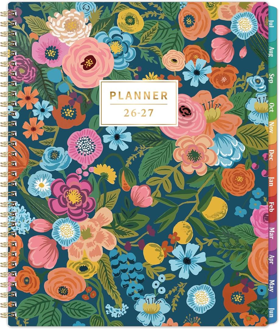 2026-2027 Planner - Planner Weekly and Monthly, Jul. 2026 - Jun. 2027, Calendar Planners 2026-2027, 9" x 11", Premium Paper, Twin-wire Binding