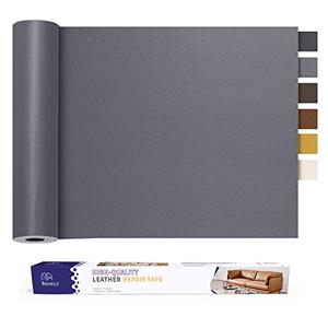 Leather Repair Patch Tape Kit, Self Adhesive Leather Repair for Furniture, Couch, Sofa, Car Seats,Office Chair,Vinyl Repair Kit.30inx16in