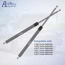 Rear Hatch Shocks Struts Lift Gate Supports Gas Springs Compatible with 2008-2013 Toyota Highlander 2.7L/3.3L/3.5L, Pack of 2 PCS, Replace SG229037