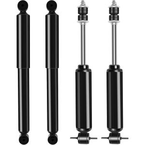 ECCPP 4 pcs for Chevy/for GMC Front Rear Shocks Absorbers for 1985-2005 for Chevy Astro,1985 1986 1987 1988 89 90 91 92 93 94 95 96 97 98 99 00 01 02 03 04 05 for GMC Safari 344082 344081 Auto Struts