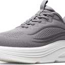 ALLSWIFIT Men's Slip On Wide Toe Box Walking Shoes Hands-Free Barefoot Cushion Running Tennis Arch Support Gym Workout Athletic Fashion Sneakers StediCloud,Size 7.5,Grey,SARS26002M