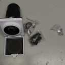 50 AMP Twist Lock RV Shore Power Inlet 125V/250V with 3 Stainless Steel Pins and Screws RV Shore Power Inlet with Weatherproof Boot Kit,NEMA SS2-50P,ETL Listed,White