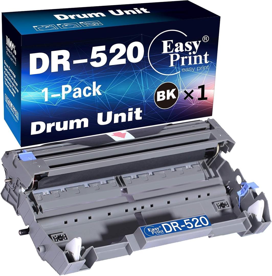 EASYPRINT Compatible DR-520 DR-620 Imaging Drum Unit High Yield Compatible for Brother HL-5240 HL-5250DN HL-5340D HL-5370DW MFC-8890DW MFC-8460N DCP-8060 DCP-8065DN Printer (1 Drum Unit
