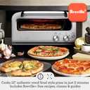 Breville BPZ820BSS Smart Oven Pizzaiolo Countertop Pizza Maker, Brushed Stainless Steel, One Size